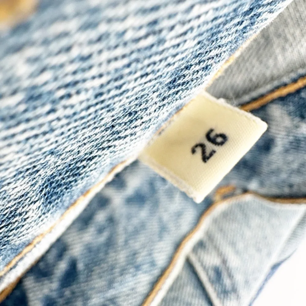 Anthropologie Citizens of Humanity Astrid Patchwork Denim Mini Skirt